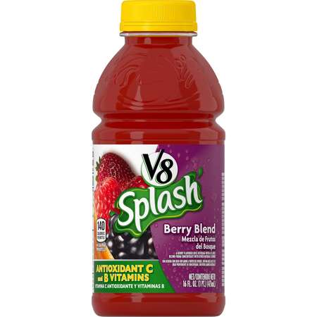 V8 V8 Berry Splash 16 oz. Bottle, PK12 000014653